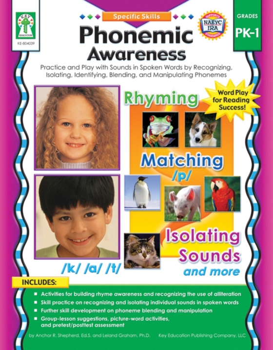 Phonemic Awareness, Grades PK - 1 (e-bog) af Shepherd, Anchor R.