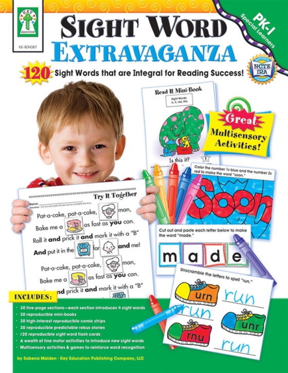 Sight Word Extravaganza!, Grades PK - 1 (e-bog) af Maiden, Sabena