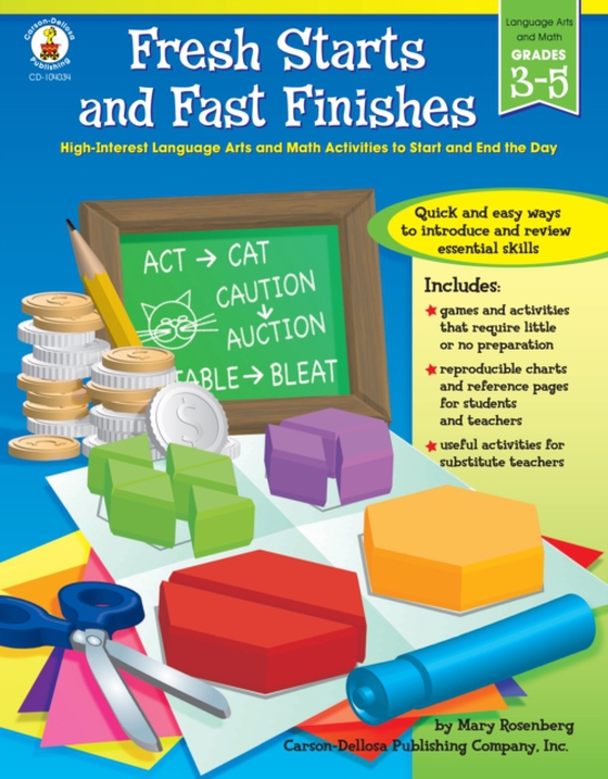 Fresh Starts and Fast Finishes, Grades 3 - 5 (e-bog) af Rosenberg, Mary