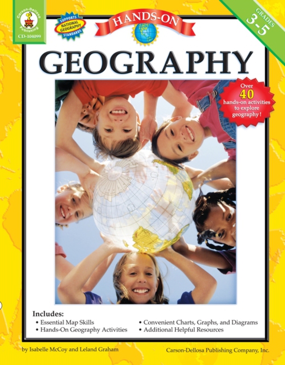 Hands-On Geography, Grades 3 - 5 (e-bog) af Graham, Leland