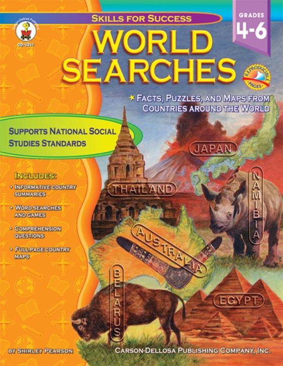 World Searches, Grades 4 - 6 (e-bog) af Pearson, Shirley