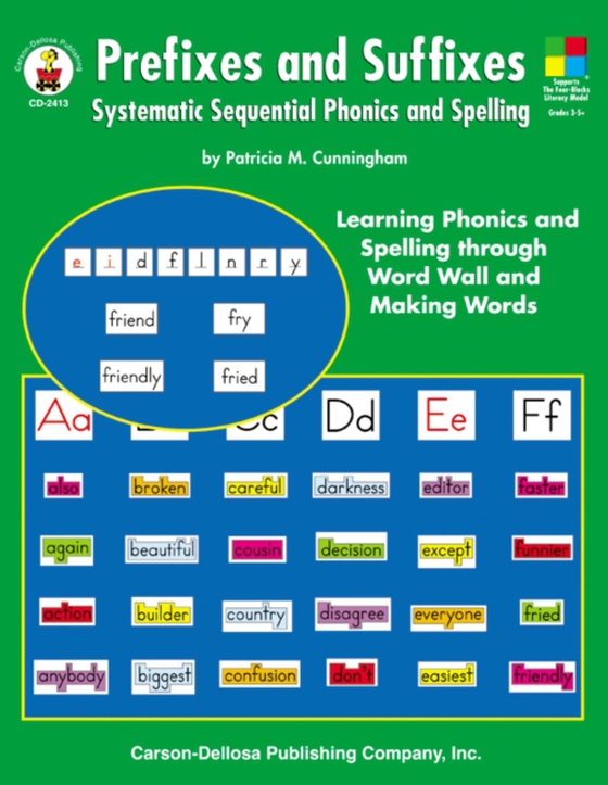 Prefixes and Suffixes, Grades 3 - 8 (e-bog) af Cunningham, Patricia M.