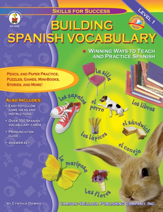 Building Spanish Vocabulary, Grades PK - 12 (e-bog) af Downs, Cynthia