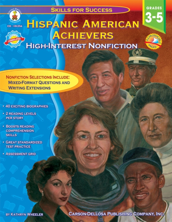 Hispanic American Achievers, Grades 3 - 5 (e-bog) af Wheeler, Kathryn