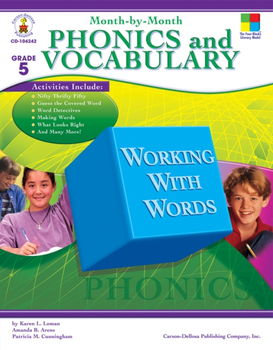 Month-by-Month Phonics and Vocabulary, Grade 5 (e-bog) af Arens, Amanda B.