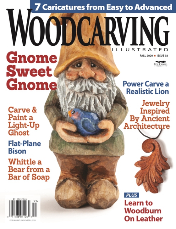 Woodcarving Illustrated Issue 92 Fall 2020 (e-bog) af Editors of Woodcarving Illustrated