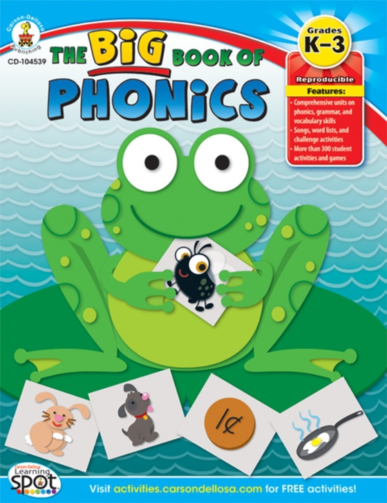 Big Book of Phonics, Grades K - 3 (e-bog) af Wilson, Barbara