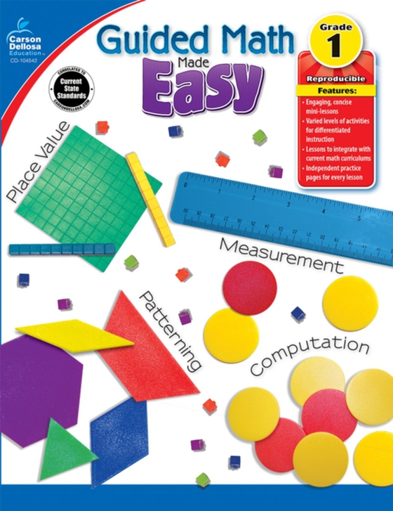 Guided Math Made Easy, Grade 1