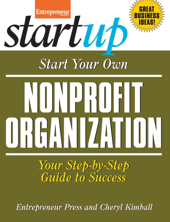 Start Your Own Nonprofit Organization (e-bog) af Kimball, Cheryl