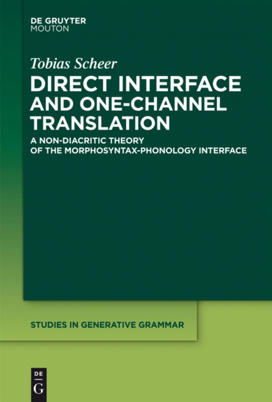 Direct Interface and One-Channel Translation (e-bog) af Scheer, Tobias