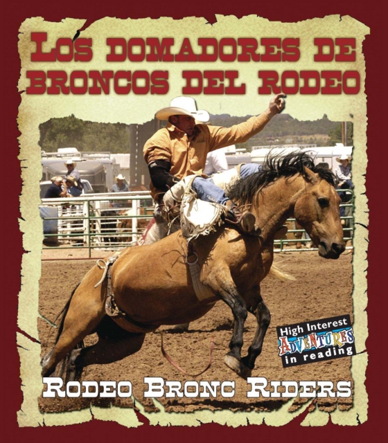 Los domadores de broncos del rodeo