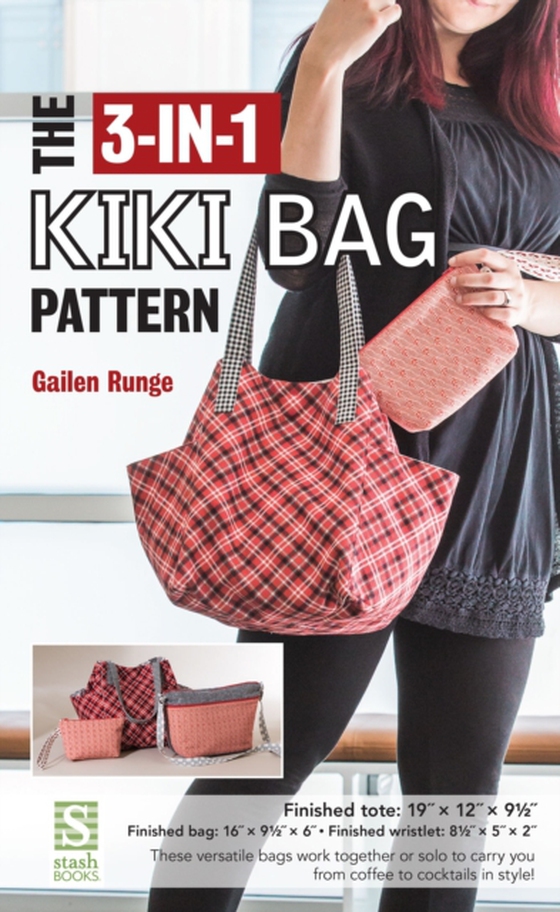 3-in-1 Kiki Bag Pattern (e-bog) af Runge, Gailen