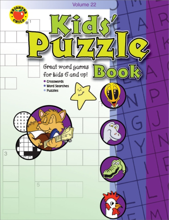 Kids' Puzzle Book, Grades 1 - 5