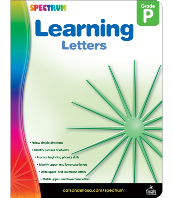 Learning Letters, Grade PK (e-bog) af Spectrum