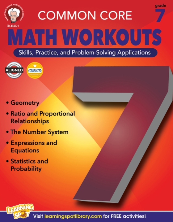 Common Core Math Workouts, Grade 7 (e-bog) af Gennuso, Keegen