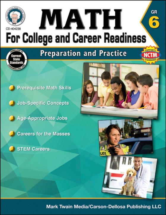 Math for College and Career Readiness, Grade 6 (e-bog) af Jones-Lewis, Amy