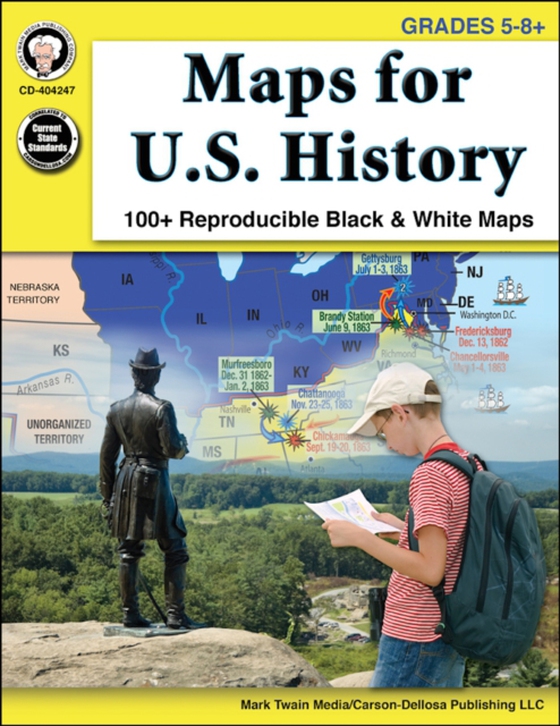 Maps for U.S. History, Grades 5 - 8