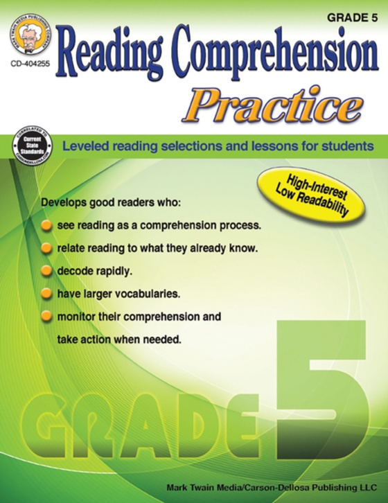 Reading Comprehension Practice, Grade 5 (e-bog) af Sitter, Janet P