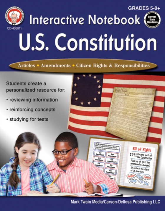 Interactive Notebook: U.S. Constitution, Grades 5 - 12 (e-bog) af Cameron, Schyrlet