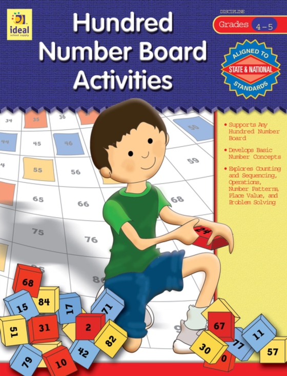 Hundred Number Board Activities, Grades 4 - 5