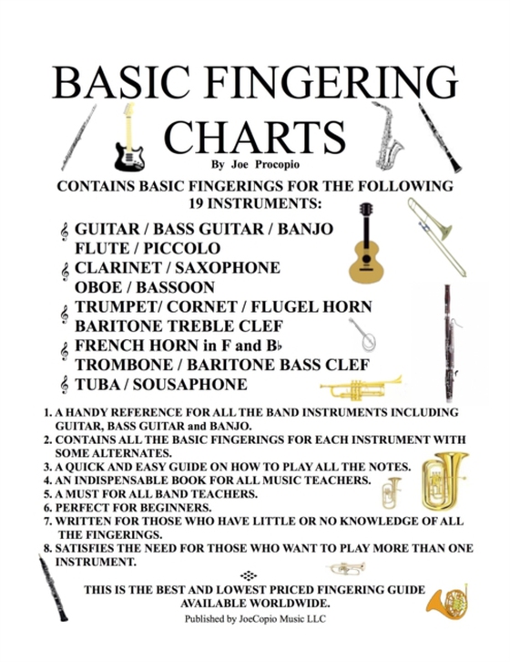 BASIC FINGERING CHARTS (e-bog) af Procopio, Joseph G