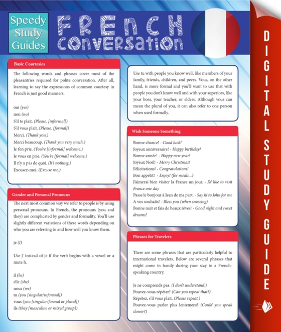 French Conversation (Speedy Study Guides) (e-bog) af Publishing, Speedy