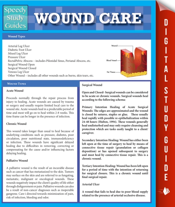 Wound Care (Speedy Study Guides) (e-bog) af Publishing, Speedy