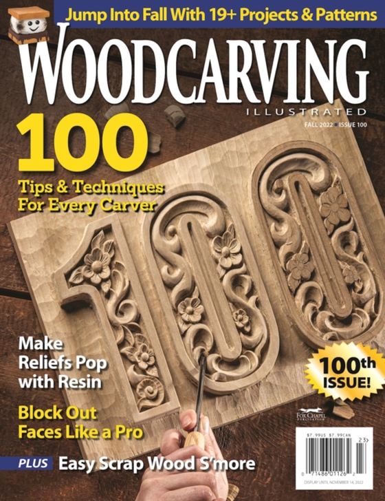 Woodcarving Illustrated Issue 100 Fall 2022 (e-bog) af Magazine, Editors Of Woodcarving Illustrated