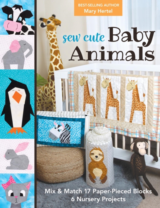 Sew Cute Baby Animals (e-bog) af Hertel, Mary