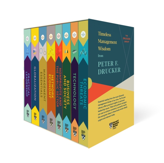 Peter F. Drucker Boxed Set (8 Books) (The Drucker Library) (e-bog) af Drucker, Peter F.