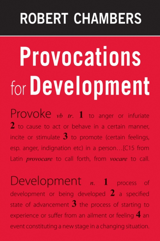 Provocations for Development (e-bog) af Chambers, Robert