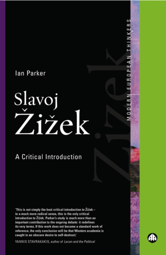 Slavoj Zizek (e-bog) af Parker, Ian