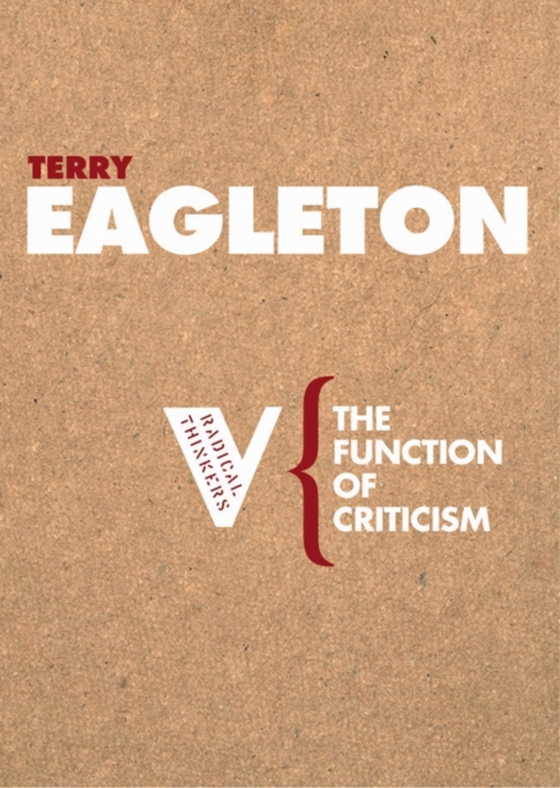 Function of Criticism (e-bog) af Eagleton, Terry