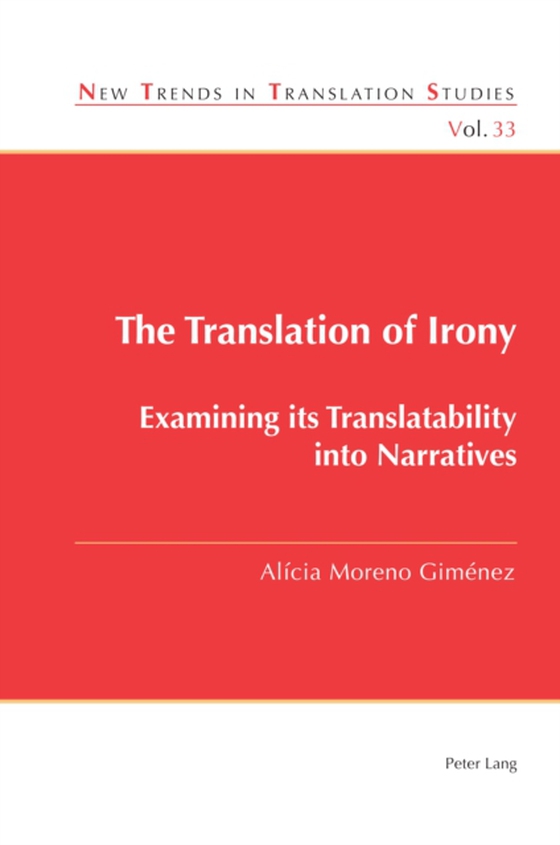 Translation of Irony (e-bog) af Alicia Moreno Gimenez, Moreno Gimenez