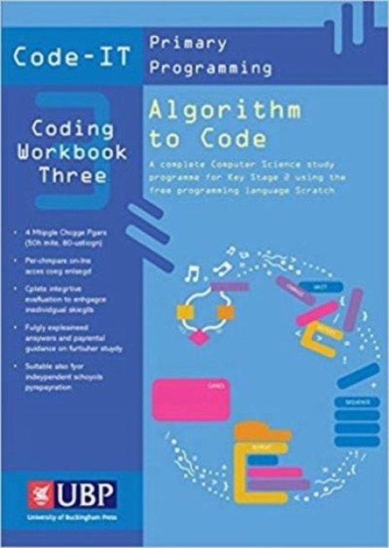 Code-It Workbook 3: Algorithm to Code Using Scratch (e-bog) af Bagge, Phil