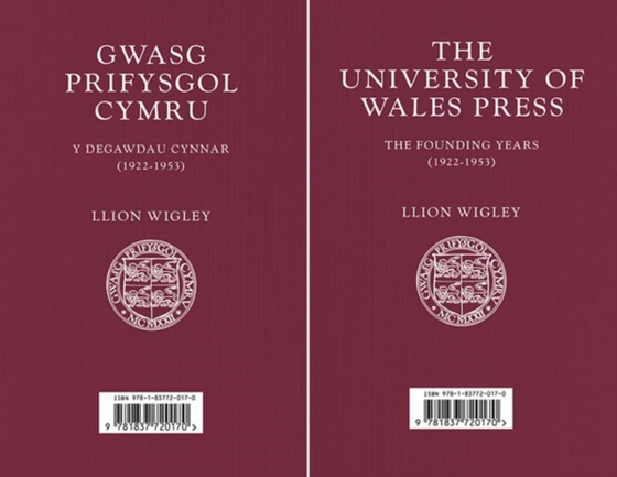 Gwasg Prifysgol Cymru / The University of Wales Press