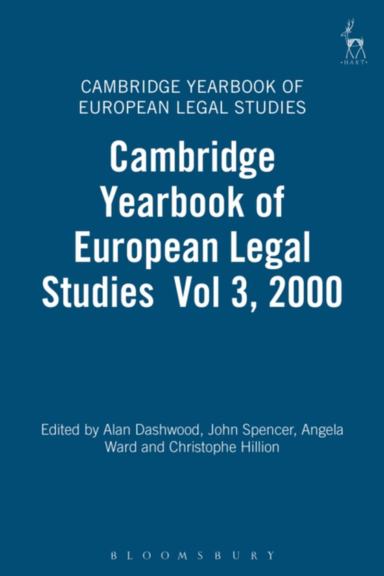 Cambridge Yearbook of European Legal Studies  Vol 3, 2000 (e-bog) af -