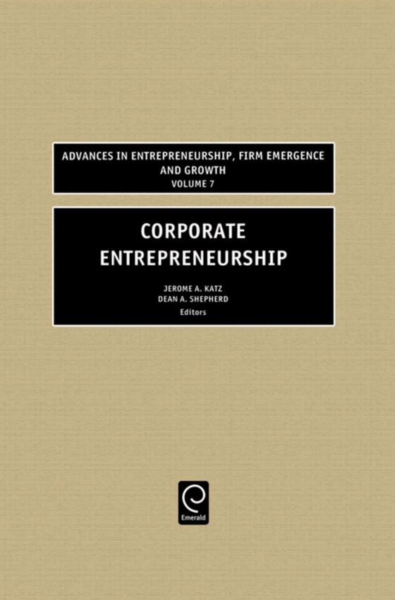 Corporate Entrepreneurship (e-bog) af -