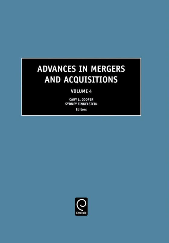 Advances in Mergers and Acquisitions (e-bog) af -