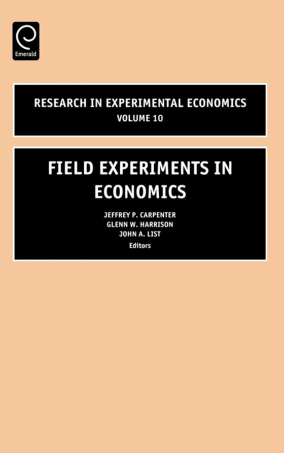 Field Experiments in Economics (e-bog) af Carpenter, Jeffrey P.