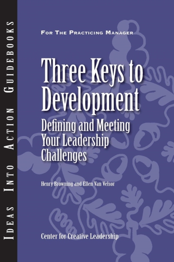 Three Keys to Development: Defining and Meeting Your Leadership Challenges