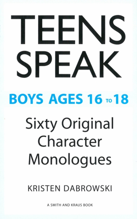 Teens Speak Boys Ages 16 to 18 (e-bog) af Kristen Dabrowski