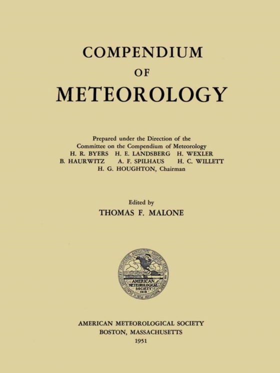Compendium of Meteorology (e-bog) af -