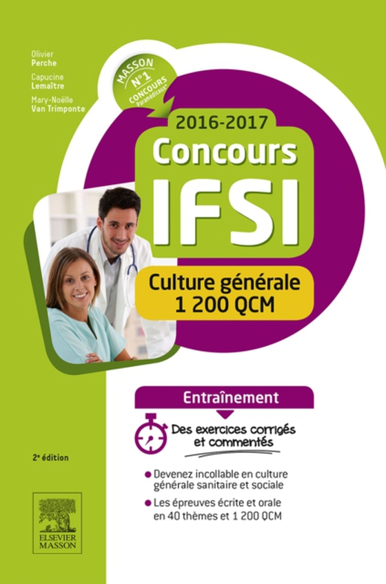 Concours Infirmier - 1 200 QCM de Culture générale - IFSI 2017