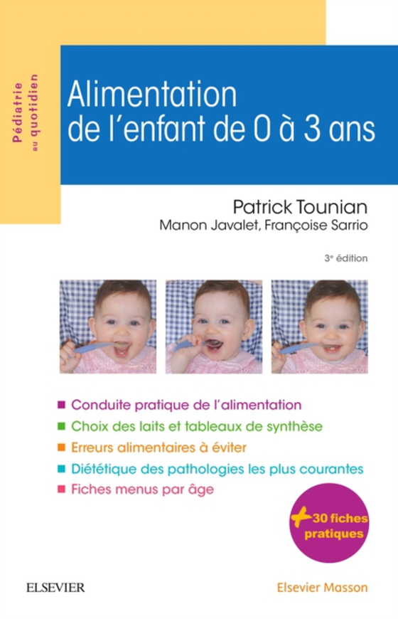 Alimentation de l'enfant de 0 à 3 ans (e-bog) af Tounian, Patrick