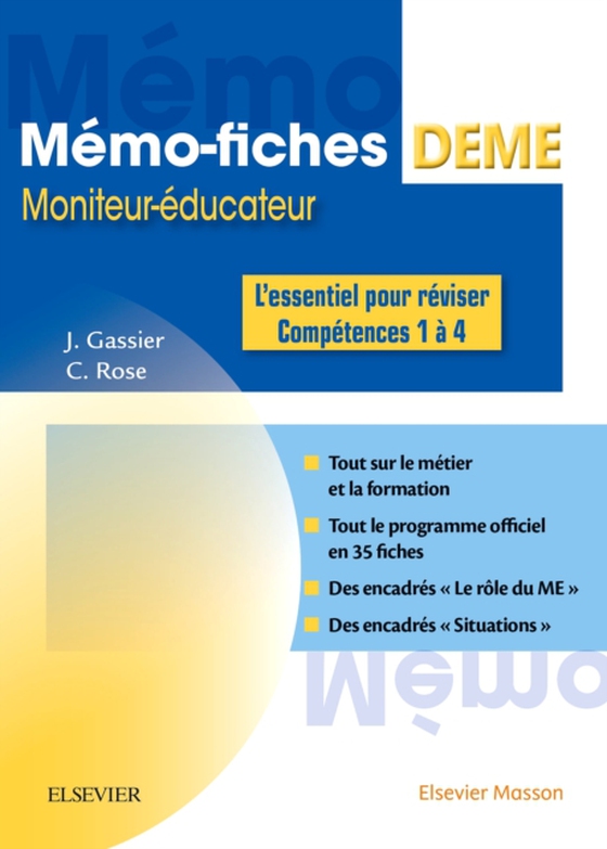 Mémo-Fiches DEME. Moniteur-Educateur (e-bog) af Rose, Celine