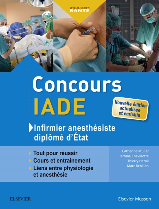 Concours IADE - Infirmier anesthésiste diplômé d'Etat (e-bog) af Rebillon, Marc