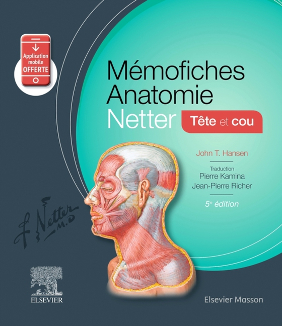 Mémofiches Anatomie Netter - Tête et cou (e-bog) af Hansen, John T.