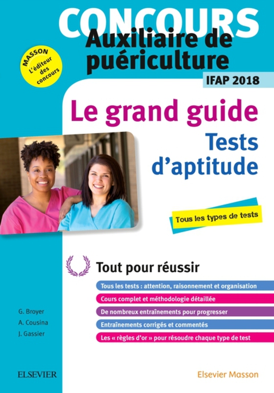 Concours Auxiliaire de puériculture 2018 Le Grand Guide Tests d'aptitude (e-bog) af Gassier, Jacqueline