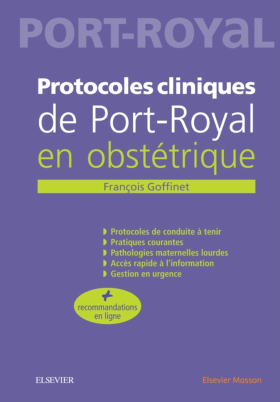 Protocoles cliniques de Port-royal en obstétrique